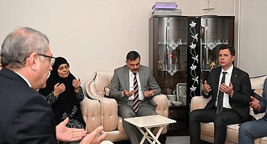 Şehit annesine vefa