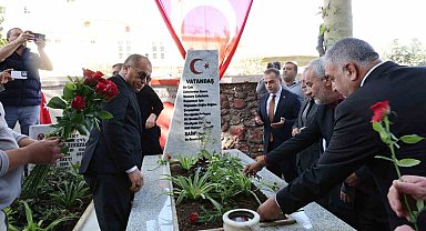 Şehit Kaymakam Saim Bey, kabri başında anıldı