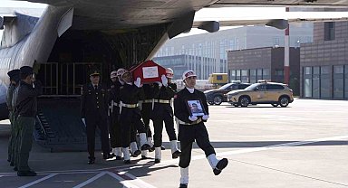 Şehit Piyade Er Eyüp Güner'in naaşı memleketi Gaziantep'te