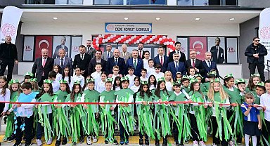Şerife Bacı Özel Eğitim Anaokulu ve Dede Korkut İlkokulu açıldı