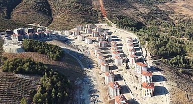 Serinyol ve Alahan Mahallerinde afet konutları yükseliyor