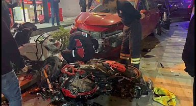 Şerit ihlali 7 aracı birbirine kattı: 2 yaralı