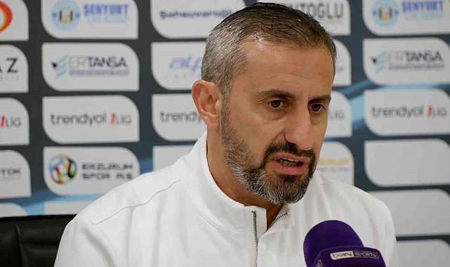 Serkan Özbalta: "Taraftardan destek bekliyoruz, sonuç için üzgünüz"