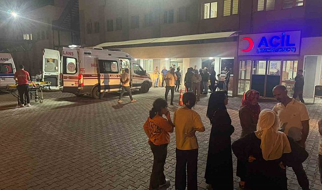 Siirt'te fıstık işçilerini taşıyan minibüs ile hafif ticari araç çarpıştı: 7 yaralı