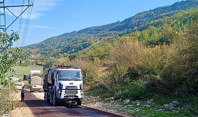 Sinop'ta 257 kilometre yol asfaltla buluştu