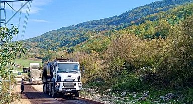 Sinop'ta 257 kilometre yol asfaltla buluştu