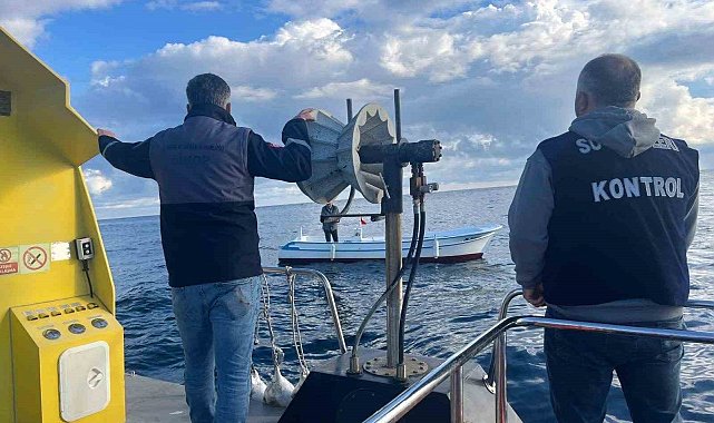 Sinop'ta su ürünleri denetimleri