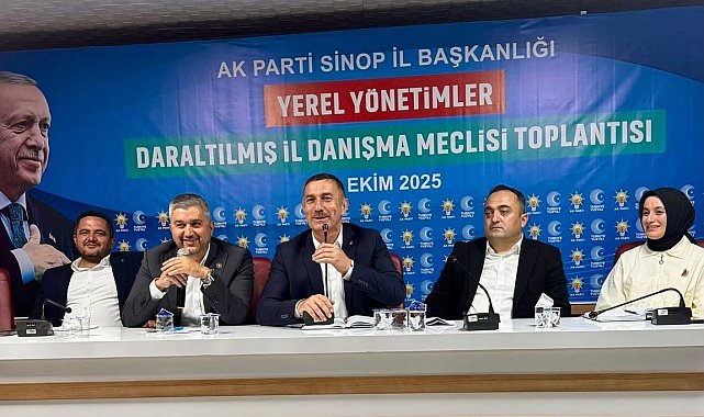 Sinop'ta yerel gündem zirvesi
