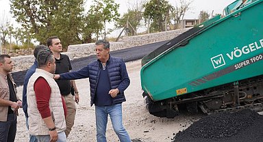 Şırnak Gündoğdu Mahallesi yoluna asfalt serimi başladı