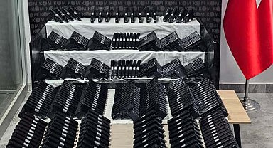 Şırnak'ta 500 tabanca ele geçirildi