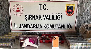 Şırnak'ta jandarmadan kaçakçılık operasyonu: 3 tutuklama