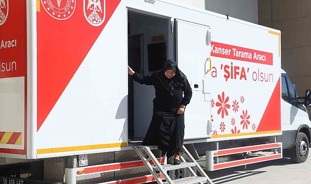 Sivas'ta mobil kanser tarama aracı sayesinde erken tanı oranı artıyor