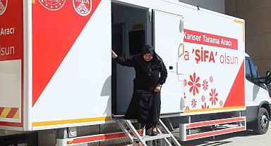 Sivas'ta mobil kanser tarama aracı sayesinde erken tanı oranı artıyor