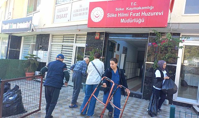 Söke Hilmi Fırat Huzurevi 23 yıl sonra yeni binasına taşındı