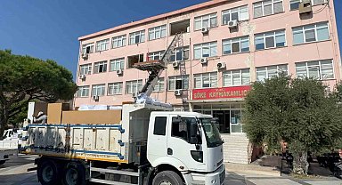 Söke Hükümet Konağı'nda taşınma süreci başladı