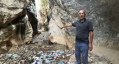 Son 65 yılın en kurak yılı kanyonu kuruttu