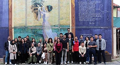 SUBÜ'lü öğrenciler Eskişehir'in kültürel mirasını keşfettiler