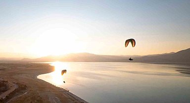 Suları çekilen Burdur Gölü'nde rehabilitasyon projesi başlatıldı