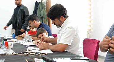 Sultangazi Belediyesi'nden Baba Çocuk Atölyesi