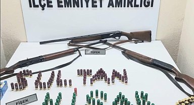 Sultanhisar'da ruhsatsız silah operasyonu: 1 yakalama