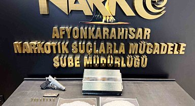 Tabanca ve uyuşturucu maddeyle yakalanan şahıs tutuklandı