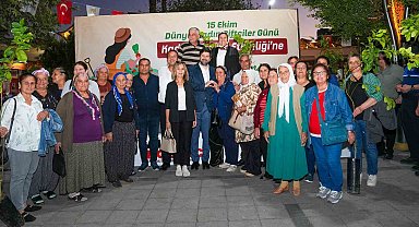 Tarsus'ta kadın üreticilere fidan desteği