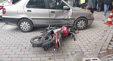 Tavşanlı'da trafik kazası: 2 yaralı