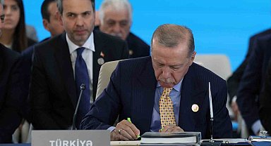 TDT Devlet Başkanları Konseyi 12. Zirvesi Gebele Bildirisi imzalandı