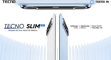 TECNO'nun ince ve kavisli ekranlı 5G telefonu Türkiye'de satışta