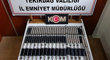 Tekirdağ'da kaçakçılığa geçit yok: 20 şüpheli hakkında işlem başlatıldı