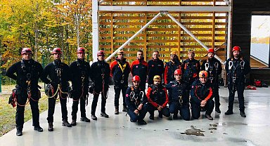 Teleferik tatbikatı gerçeği aratmadı