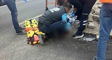 Tır ile motosiklet çarpıştı: 1 ölü