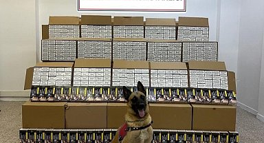 Tokat'ta 1 milyon 200 bin TL değerinde bandrolsüz makaron ele geçirildi