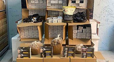 Tokat'ta kaçak tütün operasyonu: 180 bin adet makaron ele geçirildi