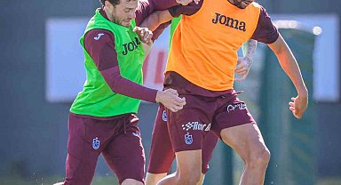 Trabzonspor, Çaykur Rizespor maçı hazırlıklarına devam etti
