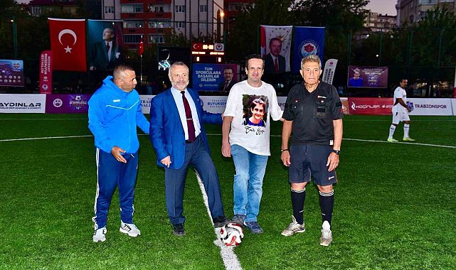 Trabzonspor'un efsaneleri Emir Yuşa için sahaya çıktı