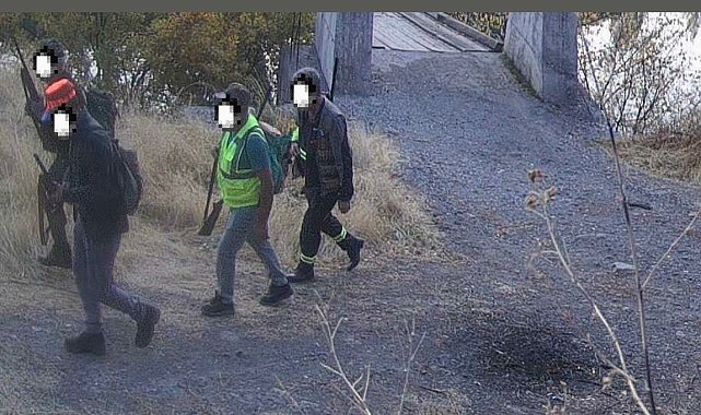 Tunceli'de usulsüz av yapan 11 şahsa 88 bin lira ceza