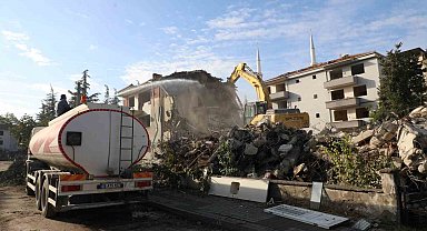 Turgutalp kentsel dönüşümde 2. ve 3. etap yıkımları başladı