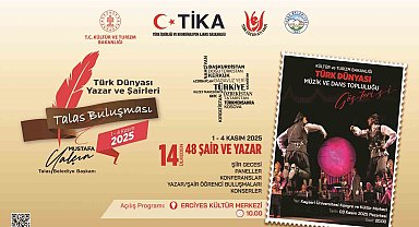 Türk dünyasının yazar ve şairleri Kayseri'de buluşacak