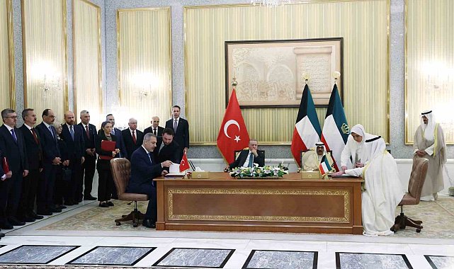Türkiye ile Kuveyt arasında 4 anlaşma imzalandı