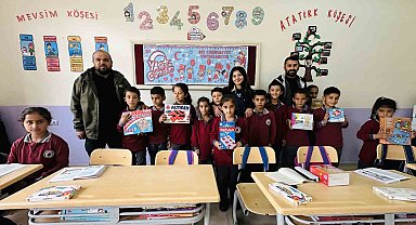 Türkiye-Irak sınırındaki öğrencilere oyun seti hediyesi