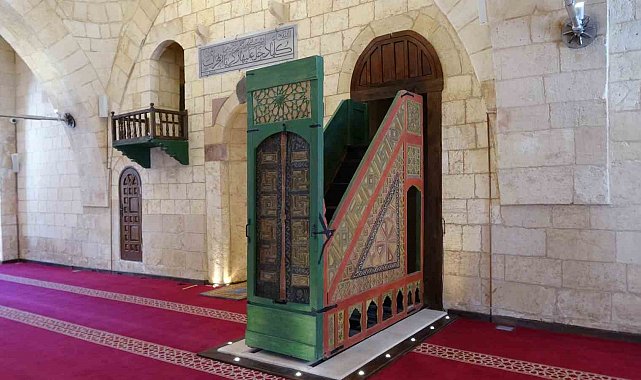 Türkiye'de sadece 4 camide raylı minber var