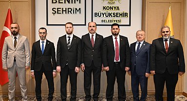 UCLG-MEWA kongresi için Konya'da diplomatik buluşma
