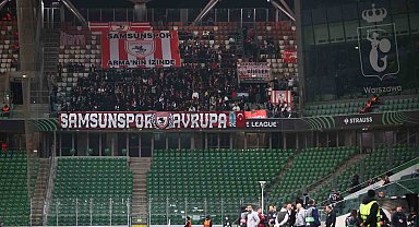 UEFA Konferans Ligi: Legia Varşova: 0 - Samsunspor: 1