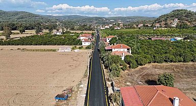 Ula Şirinköy-Çıtlık'ta yol çalışmaları tamamlandı