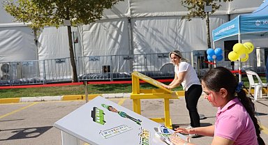 UlaşımPark standı miniklerin gözdesi oldu