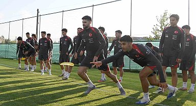 Ümit Milli Takım, Litvanya maçı hazırlıklarını Sakarya'da sürdürüyor