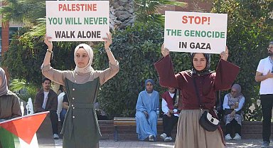 Üniversite öğrencilerinden Gazze'ye destek