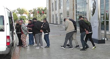 Uşak'ta uyuşturucu operasyonunda 7 kişi tutuklandı