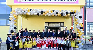 Vali Aksoy, kamu kaynaklarıyla yapılan okulun açılışını gerçekleştirdi